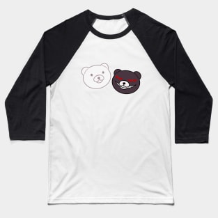 Junko Enoshima Monokuma Hair Pins Baseball T-Shirt